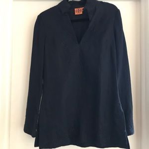 Tory Burch classic navy tunic